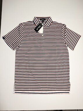 NWT - Polo Ralph Lauren RLX Golf Performance Stretch Shirt - Striped – Medium